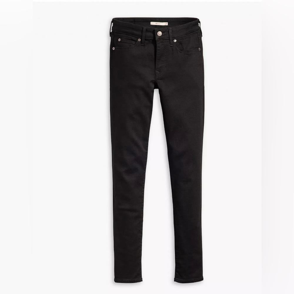 Levi’s 711 womens Skinny Jeans soft black